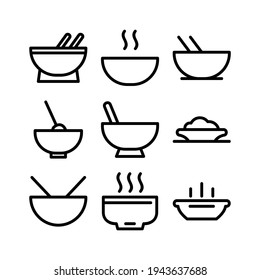 bowl icon or logo isolated sign symbol vector illustration - Collection of high quality black style vector icons
