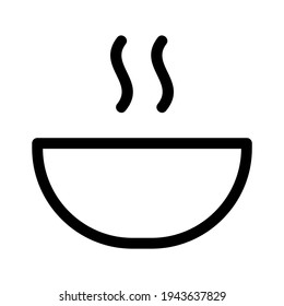 bowl icon or logo isolated sign symbol vector illustration - high quality black style vector icons
