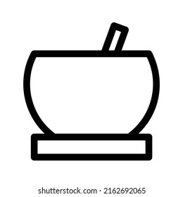 bowl icon or logo isolated sign symbol vector illustration - high quality black style vector icons
