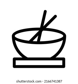 bowl icon or logo isolated sign symbol vector illustration - high quality black style vector icons
