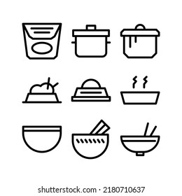 bowl icon or logo isolated sign symbol vector illustration - Collection of high quality black style vector icons
