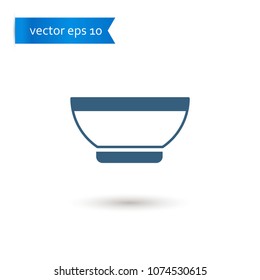 bowl. bowl icon. sign design. Vector EPS 10.