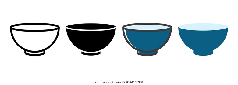 Bowl icon. sign for mobile concept and web design. vector illustration