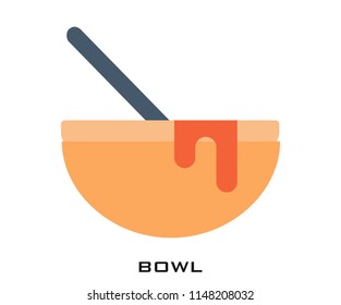 Bowl icon signs