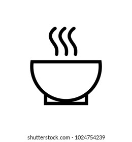 bowl icon vector