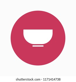 bowl icon vector