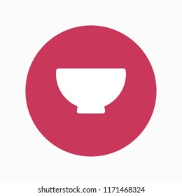 bowl icon vector