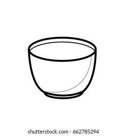 bowl icon  vector 