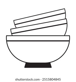 Bowl icon vector design eps 10