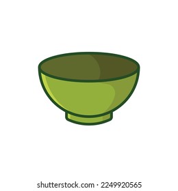bowl icon vector design template in white background