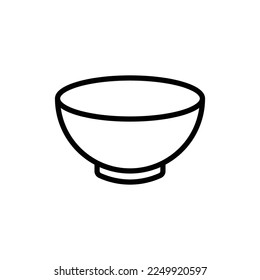 bowl icon vector design template in white background