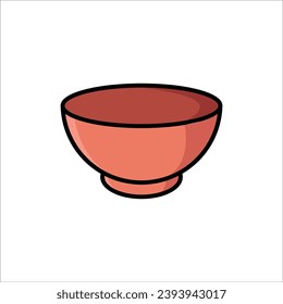 plantilla de diseño del vector del icono del intestino simple y limpio
