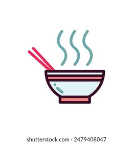 bowl icon vector design template elegant style
