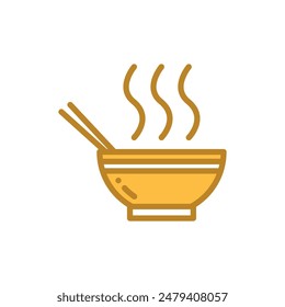 bowl icon vector design template elegant style