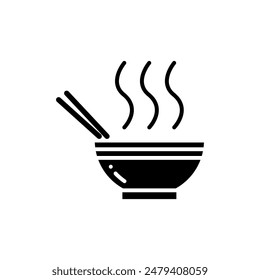 bowl icon vector design template elegant style