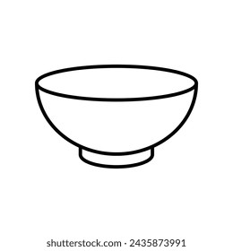 Bowl Icon Vector Illustration Design