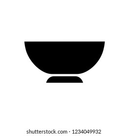 Bowl icon, vector illustration. Flat design style. vector bowl icon illustration isolated on white background, bowl icon Eps10. bowl icons graphic design vector symbols.