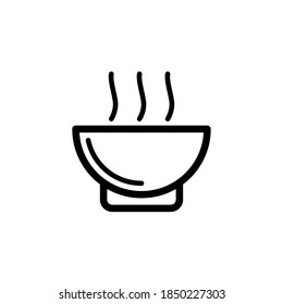 icono del intestino, vector, diseño de arte de línea, trazo editable