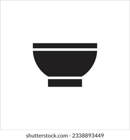 bowl icon vector line new