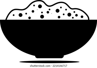 Bowl icon vector symbol template on white background..eps

