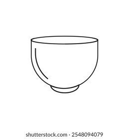 Bowl Icon Vector Template Illustration Design