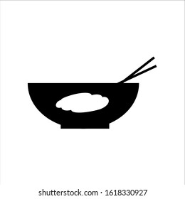 bowl icon with white background