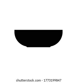 Bowlingsymbol.flache Vektorgrafik auf weißem Hintergrund