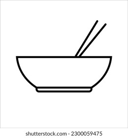 bowl ikon ikon vector illustration logo design