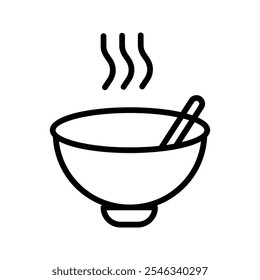 Bowl, kitchenware vector illustration ,bowl icon