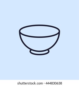 Bowl Line Icon