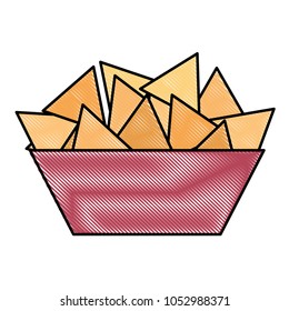 bowl nachos snack food image