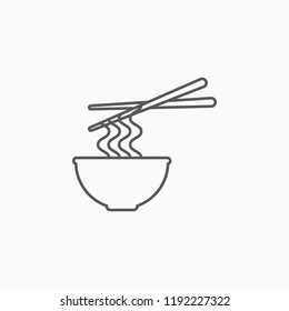 bowl of noodle icon