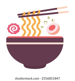 bowl, noodles, ramen, japanese, food, chopsticks, asian