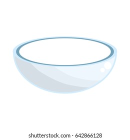 bowl to prepare delicious and healthy organic food