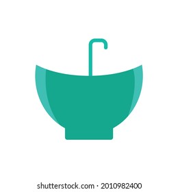 
Bowl Punch Flat Style Vector Icon