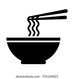 Bowl of Ramen Noodle Icon