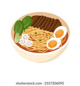 A Bowl Of Ramen Noodle Japanese Food