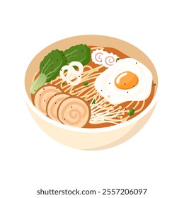 A Bowl Of Ramen Noodle Japanese Food