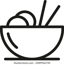 A bowl is a round, deep container used for holding food or liquids. It typically has a curved shape, often made of ceramic, glass, or plastic, and comes in various sizes.