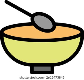A bowl is a round, deep dish used to hold food or liquids. It's perfect for serving soups, cereals, salads, snacks, or mixing ingredients during cooking or baking.