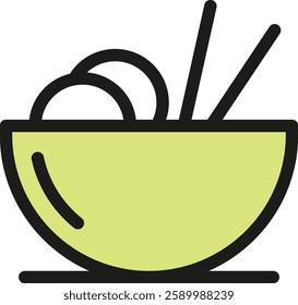 A bowl is a round, deep, and typically curved dish used for holding food or liquids. It has a wide, open rim and a base, offering stability and easy handling.