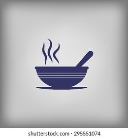 bowl of soup icon 