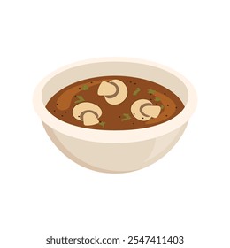 Bowl Soup Vector Illustration - 08