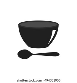 bowl and spoon