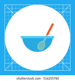 Bowl with spoon