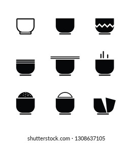 bowl vector black white