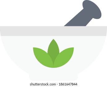 bowl vector flat colour icon