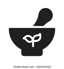 bowl vector glyph flat icon