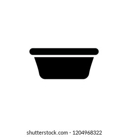 bowl vector icon