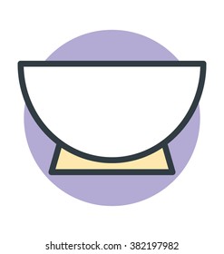 Bowl Vector Icon